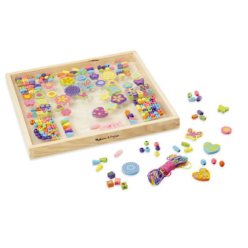 Melissa & Doug - Bead Bouquet Wooden Bead Kit