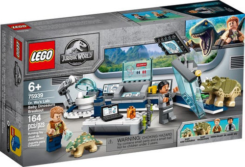 LEGO Jurassic World - Dr. Wu's Lab: Baby Dinosaurs Breakout​ 75939