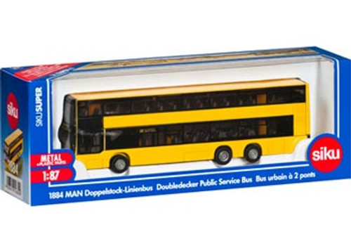 Siku - MAN Double Decker Bus - 1:87 Scale