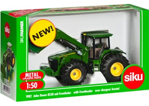 Siku - John Deere with Front Loader - 1:50 Scale