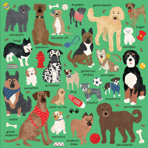 Mudpuppy 500pc - Doodle Dogs Puzzle Mudpuppy 500pc - Doodle Dogs Puzzle