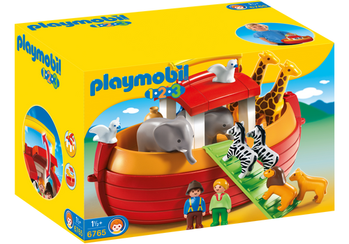 Playmobil 1.2.3 My Take Along Noah's Ark