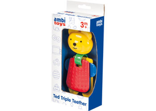 Ambi Toys - Ted Triple Teether