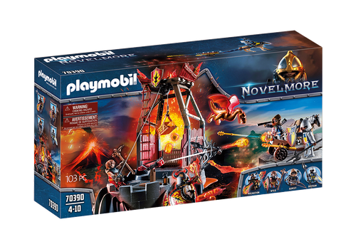 Playmobil Novelmore - Burnham Raiders Lava Mine 70390