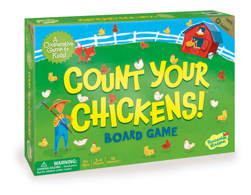 Peaceable Kingdom - Count Your Chickens Cooperative Board Game