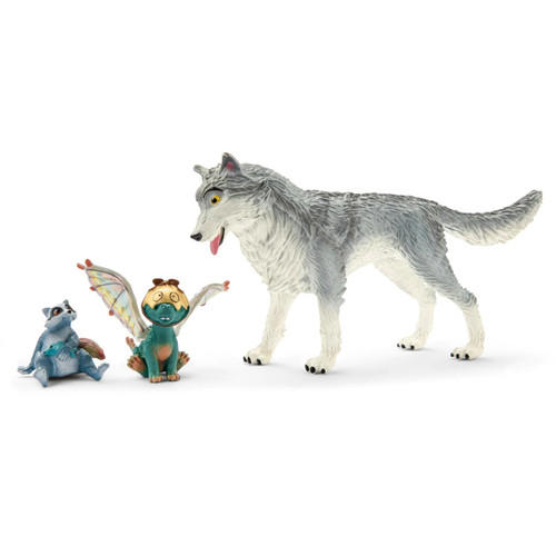 Schleich Bayala the Movie - Lykos, Nugur & Piuh