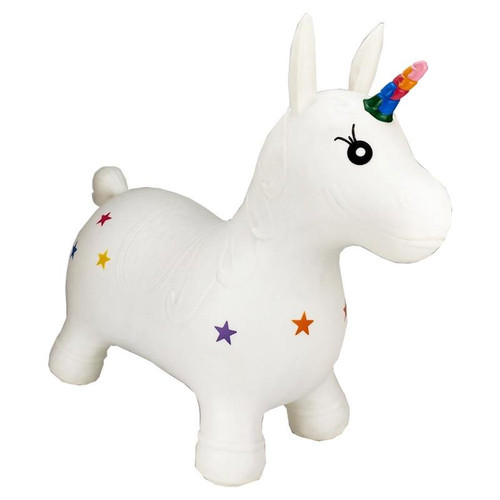 Happy Hopperz - White Unicorn