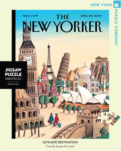 New York Puzzle Company 1000pc - Ultimate Destination Puzzle