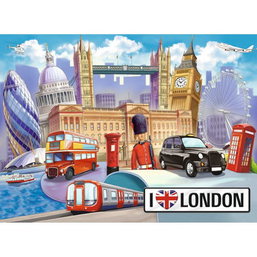 Ravensburger 100pc - I Love London Puzzle Ravensburger 100pc - I Love London Puzzle