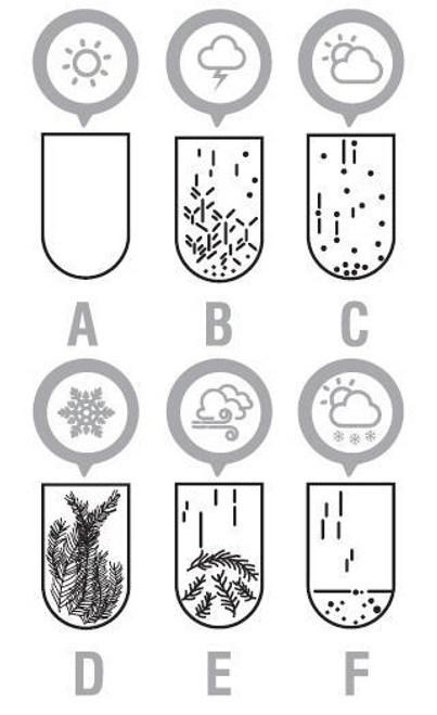 Heebie Jeebies - Fitzroy's Storm Glass | Cloud Heebie Jeebies - Fitzroy's Storm Glass | Cloud