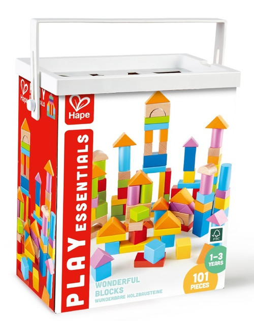 Hape - Wonderful Blocks 101pcs