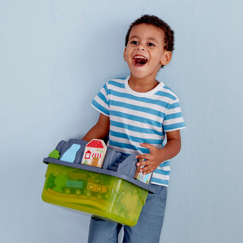 Hape Rail - Railway Bucket Builder Set Hape Rail - Railway Bucket Builder Set