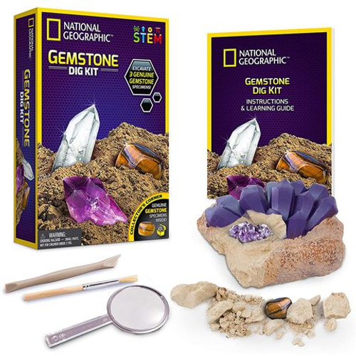 National Geographic - Gemstone Dig Kit