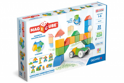 Geomag - Magicube Shapes World 32 Pcs