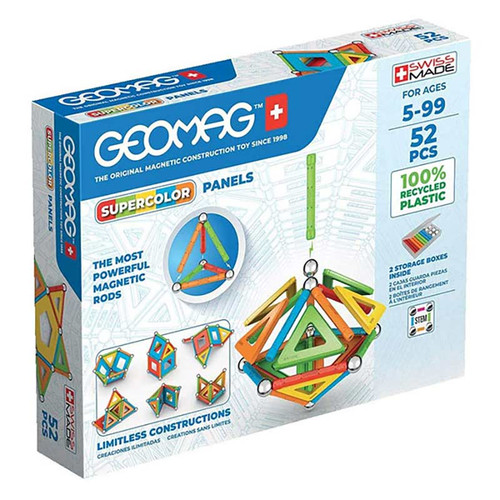 Geomag- Supercolour Panels 52pc Set