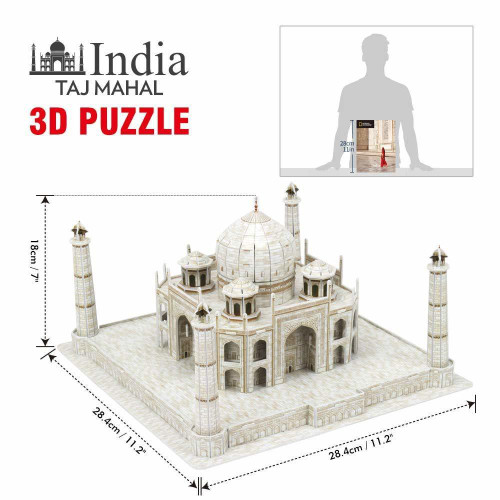 CubicFun National Geographic -Taj Mahal 3D Puzzle CubicFun National Geographic -Taj Mahal 3D Puzzle