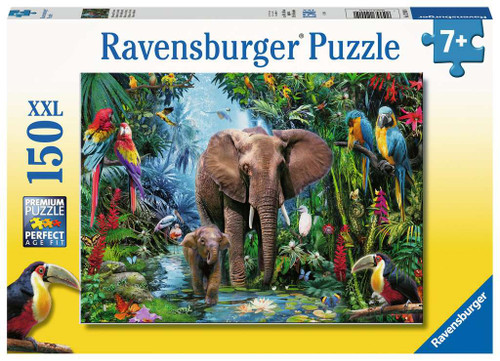 Ravensburger 150pc- Elephants at the Oasis Puzzle