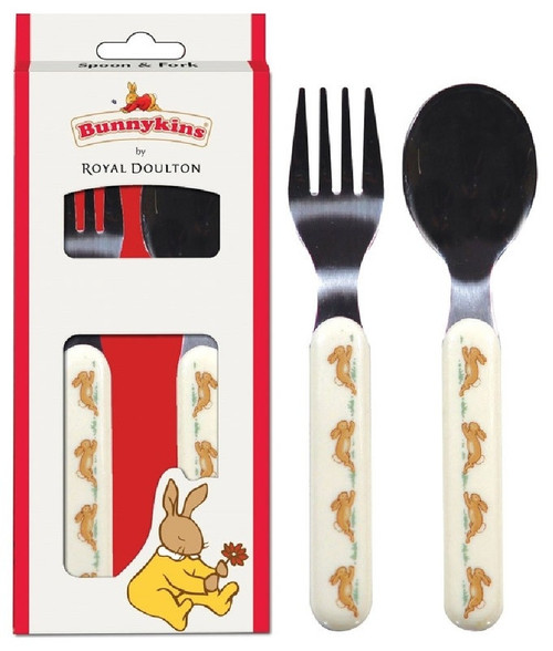 Bunnykins Spoon & Fork - Playing Design