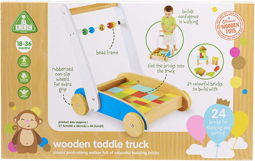 ELC - Wooden Toddle Truck ELC - Wooden Toddle Truck
