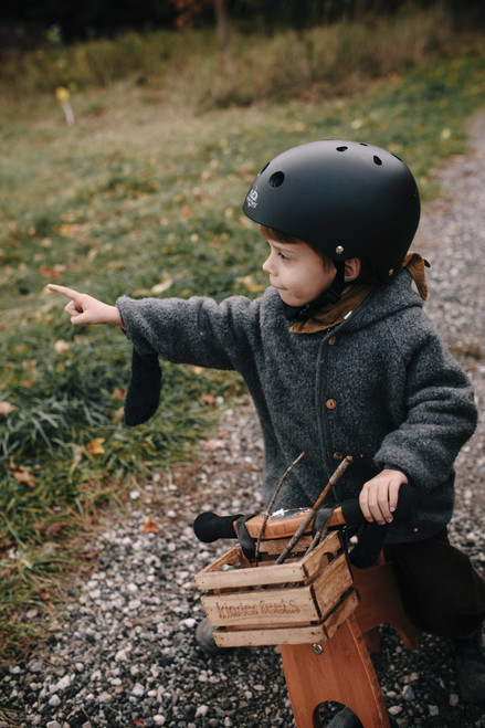 Kinderfeets - Toddler Helmet - Matte Black Kinderfeets - Toddler Helmet - Matte Black