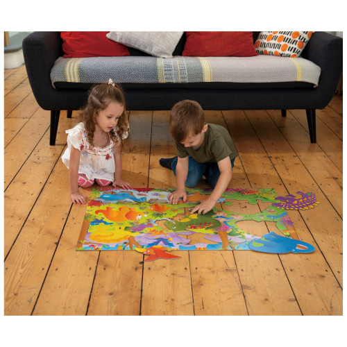 Galt - Dinosaurs Giant Floor Puzzle - 30pcs Galt - Dinosaurs Giant Floor Puzzle - 30pcs