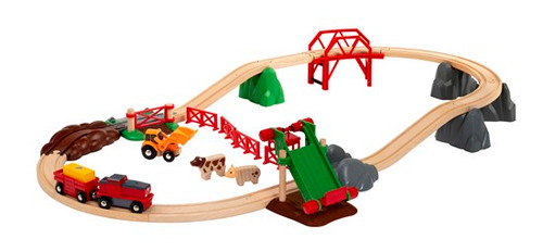 BRIO Set - Animal Farm Set 33984 | Discount Toy Co.