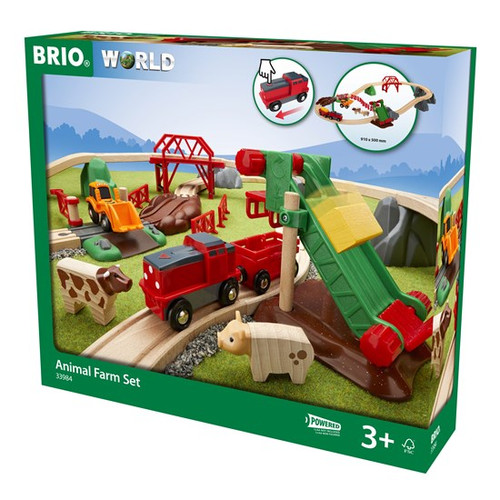 BRIO Set - Animal Farm Set 33984