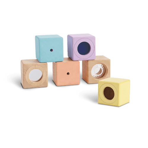 PlanToys - Sensory Blocks 6pcs