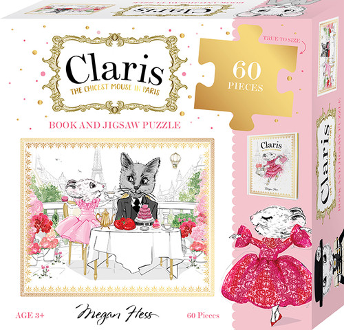 Claris The Chicest Mouse in Paris - Book and Jigsaw Puzzle Set