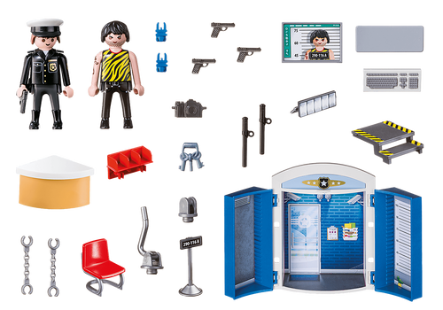 Playmobil - Police Station Play Box 70306
