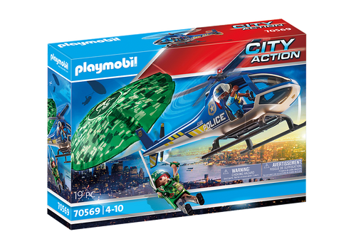 Playmobil Police - Police Parachute Search 70569 | Discount Toy Co.