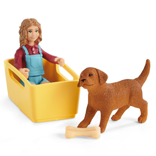 Schleich Farm World - Puppy Wagon Ride | 42543 Schleich Farm World - Puppy Wagon Ride | 42543