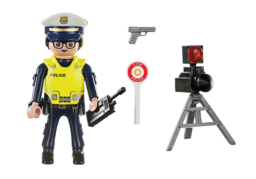 Playmobil - Special Plus - Police Officer with Speed Trap | 70305