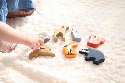 Tender Leaf Toys - Badger Wooden Animal