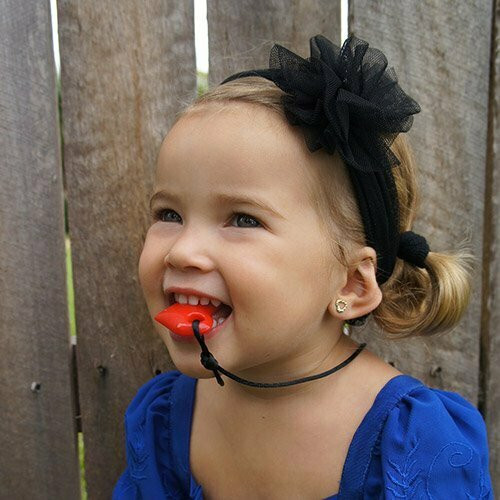 Jellystone Chewelry - Junior Heart Pendant - Purple Grape Jellystone Chewelry - Junior Heart Pendant - Purple Grape