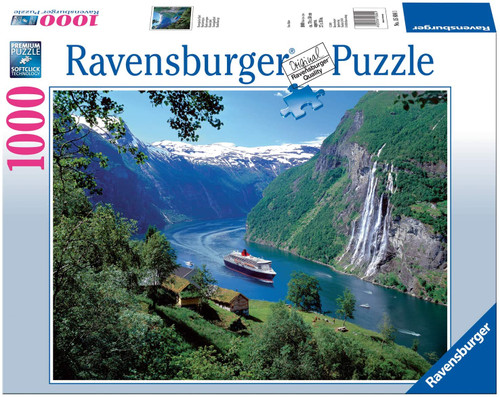 Ravensburger 1000pc - Norwegian Fjord Puzzle Ravensburger 1000pc - Norwegian Fjord Puzzle