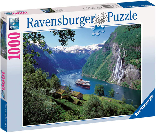 Ravensburger 1000pc - Norwegian Fjord Puzzle | Discount Toy Co