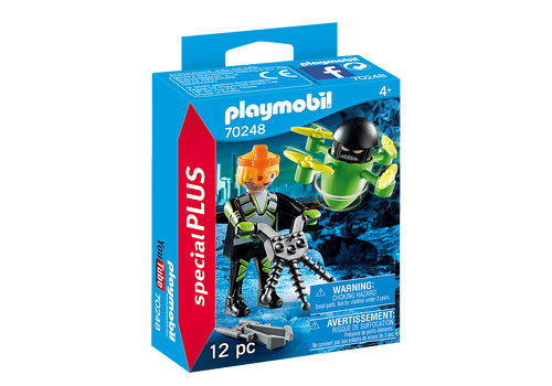 Playmobil Special Plus - Agent with Drone | 70248