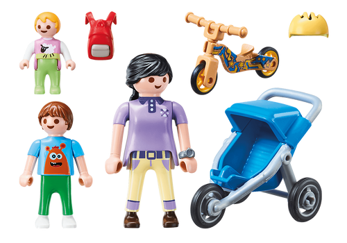 Playmobil City Life - Mother with Children | 70284