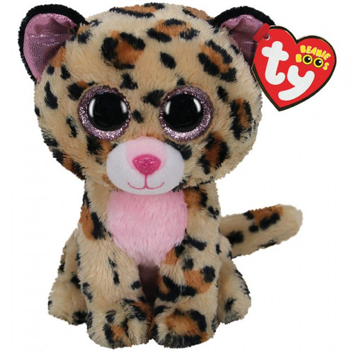 Beanie Boos Medium - Livvie the Leopard