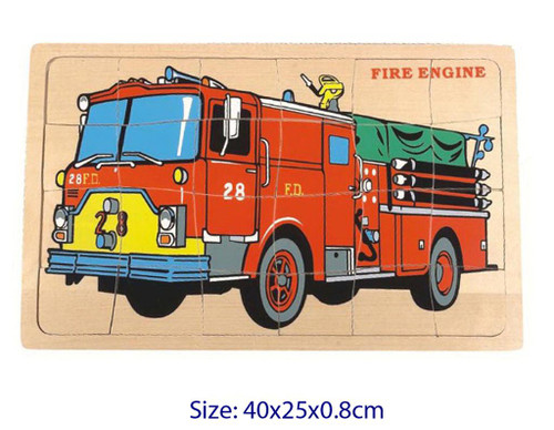 Fun Factory - Fire Engine Puzzle 24pc