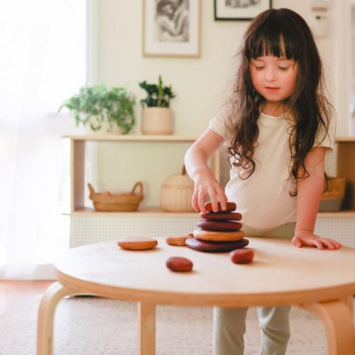 In-Wood Stacking Stones - 10pcs