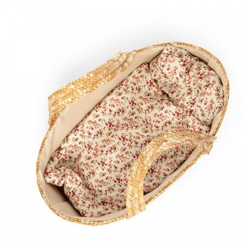 Astrup Doll Weaved Moses Basket, 38 cm