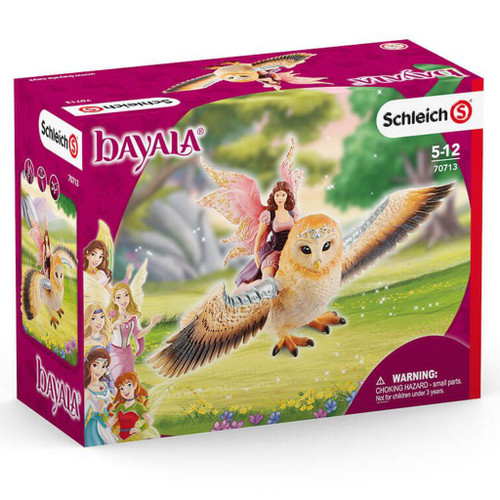 Schleich Bayala - Fairy in Flight on Glam-Owl 70713 Schleich Bayala - Fairy in Flight on Glam-Owl 70713