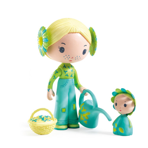 Djeco - Flore & Bloom Tinyly DollsDjeco - Flore & Bloom Tinyly Dolls