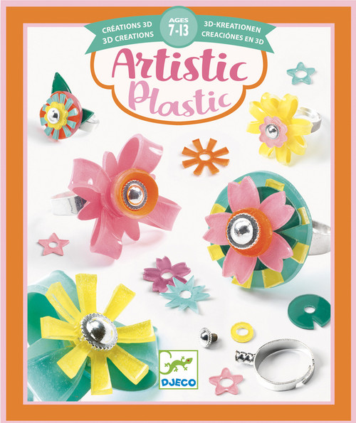 Djeco -  Artistic Plastic - Ring Collection