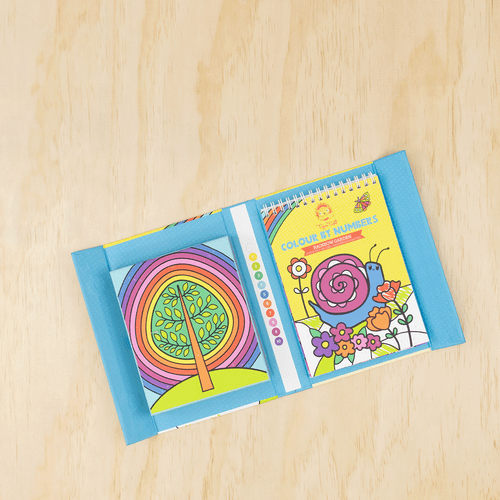 Tiger Tribe Colour by Numbers - Rainbow Garden Tiger Tribe Colour by Numbers - Rainbow Garden