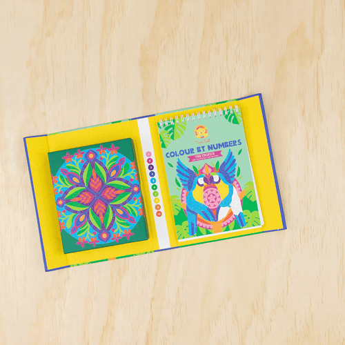 Tiger Tribe Colour by Numbers - The Tropics Tiger Tribe Colour by Numbers - The Tropics
