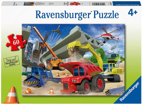 Ravensburger 60pc - Construction Trucks Puzzle