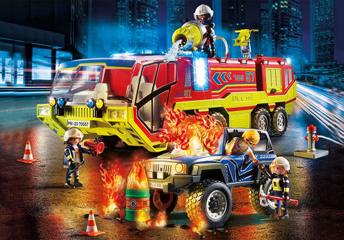 Playmobil - Fire Engine with Truck 70557